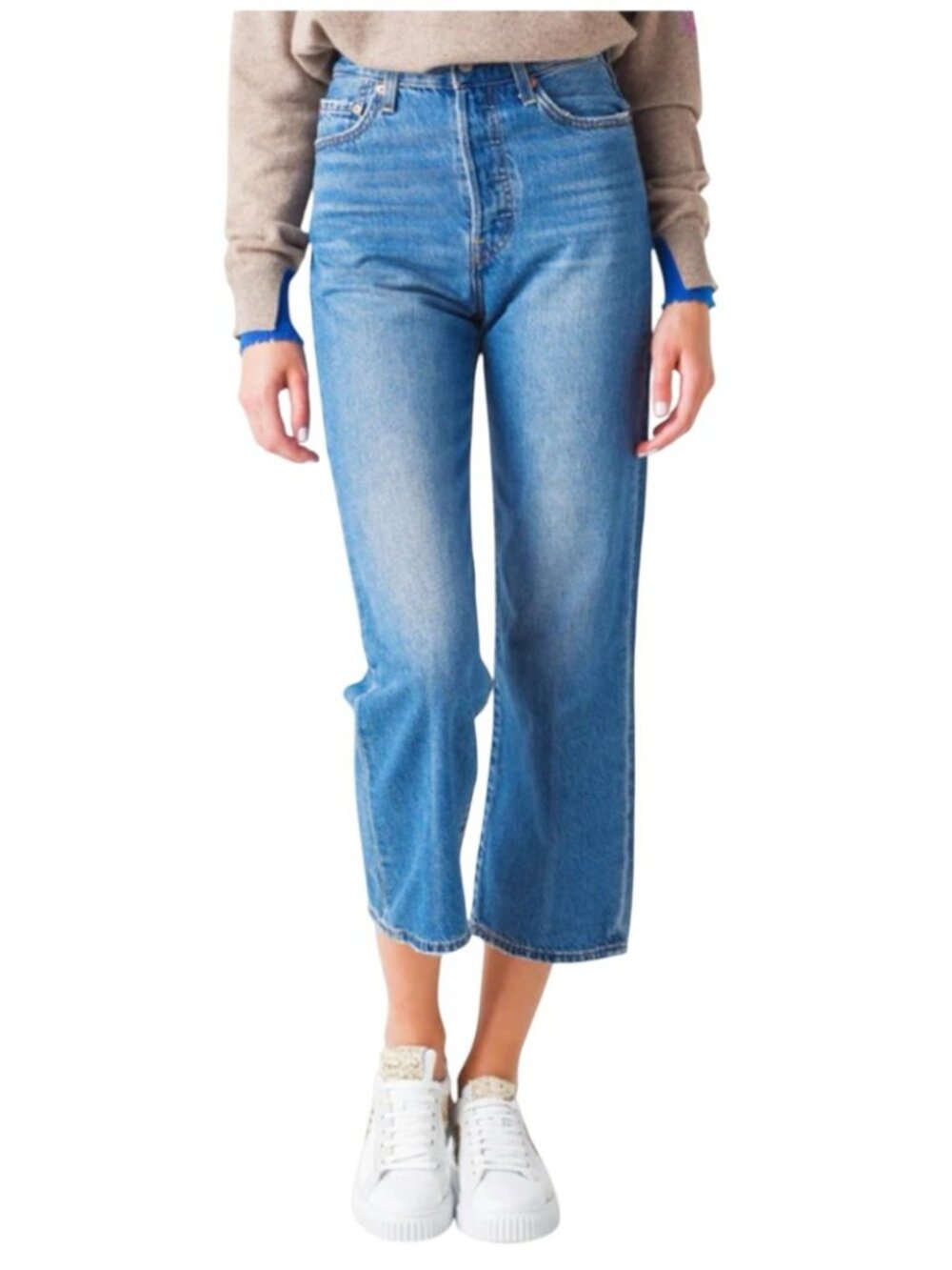 Levi's Premium women’s rib cage ankle jeans -23